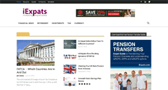 Desktop Screenshot of iexpats.com